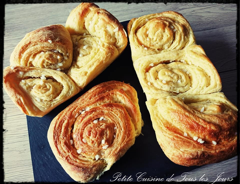 Brioche Feuilletée au Sucre (Sans&nbsp;Robot)