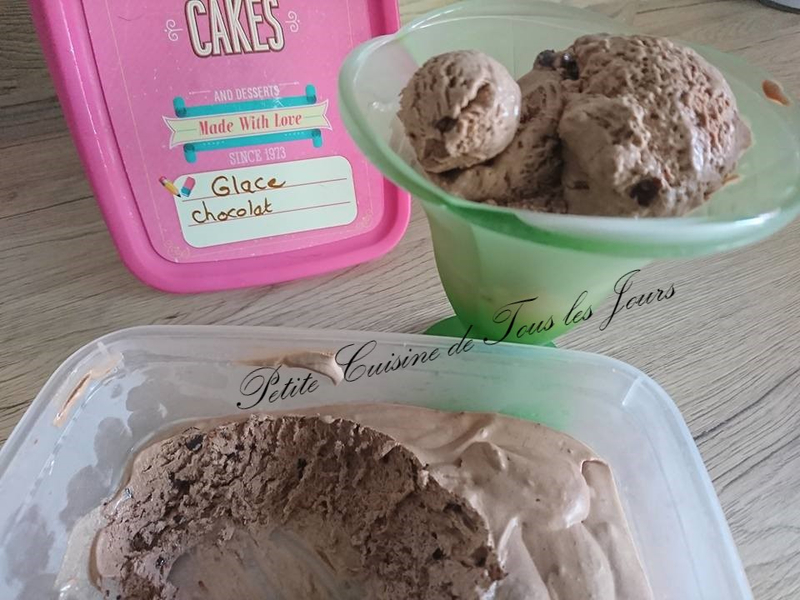 Glace au Chocolat 🍫 Maison sans Sorbetière ni&nbsp;Robot