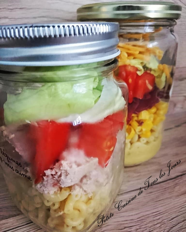 Salad&rsquo; Jar 🥗🏺 ou Salade en&nbsp;Bocal
