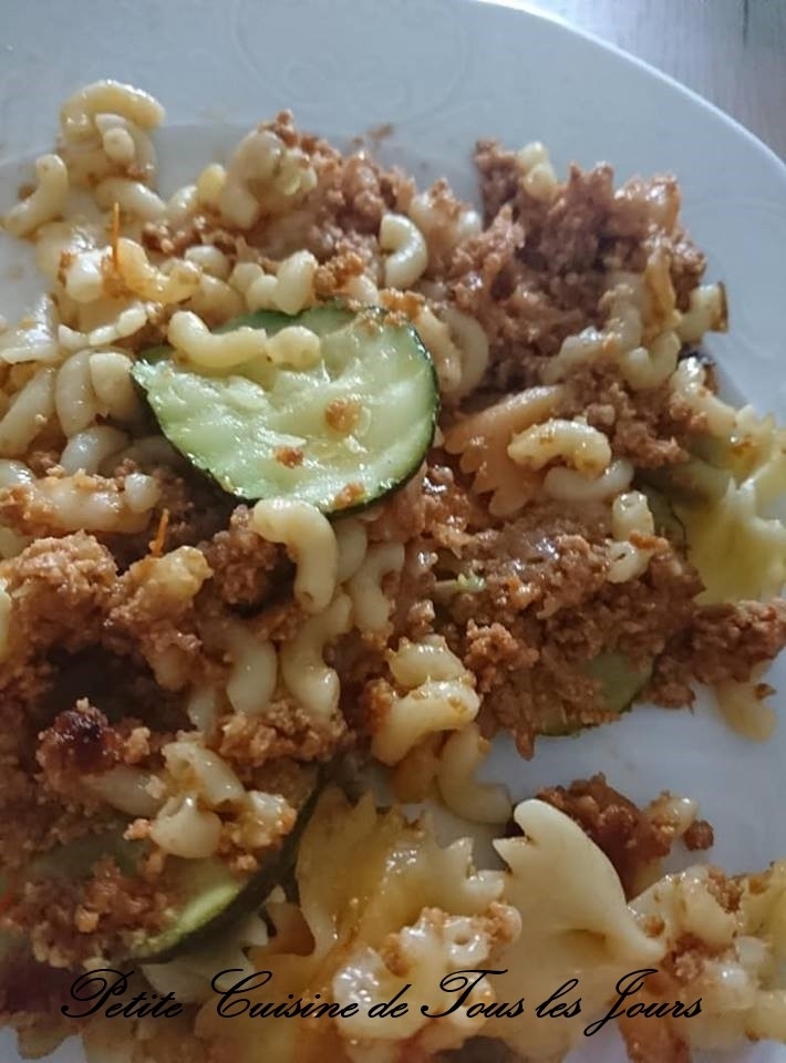 Gratin de Pâtes et de&nbsp;Courgettes