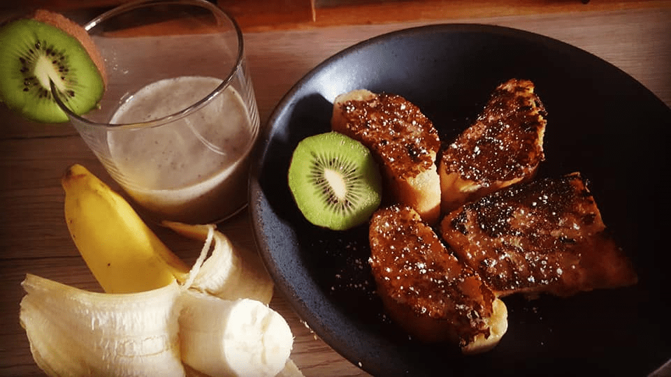 Smoothie Vegan au Lait 🥛 Kiwi 🥝 Banane&nbsp;🍌