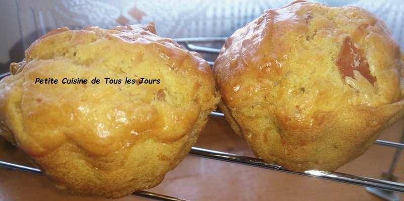 Muffins salés Jambon&nbsp;Olives