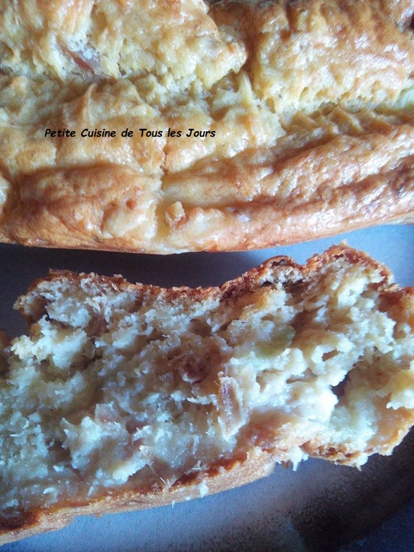 Cake salé Thon –&nbsp;Courgettes