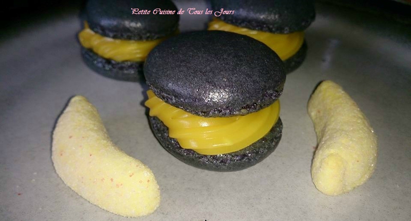 Macarons Banane Bonbons
