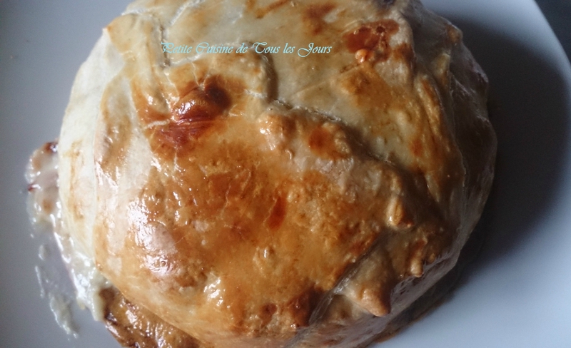 Feuilleté au Coulommiers