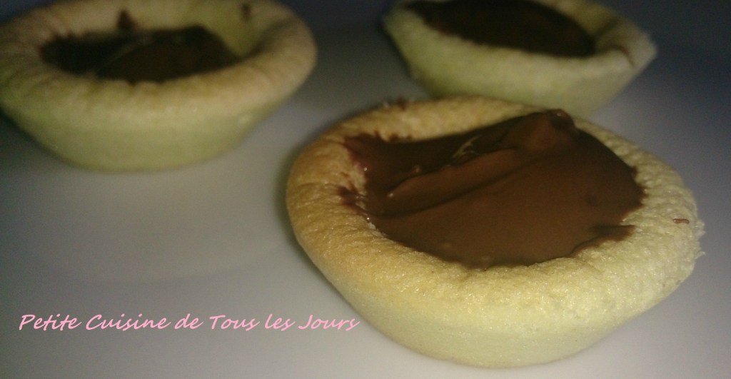 Génoises Nocciolata® (Nutella®) Façon&nbsp;Barquettes