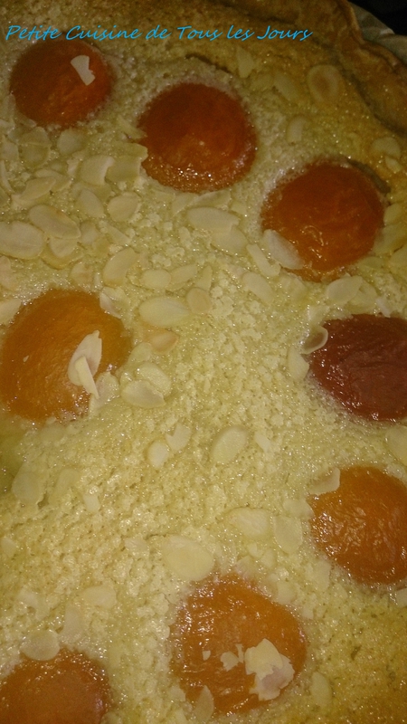 Tarte Abricots-Amandine
