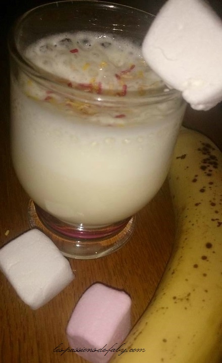 Smoothie Banane-Chamallow