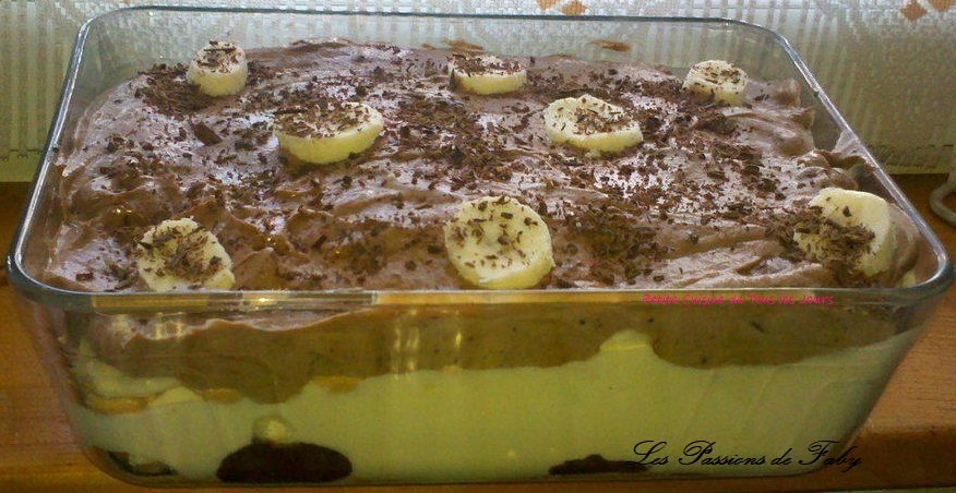 Tiramisu Choco 🍫 -Banane&nbsp;🍌