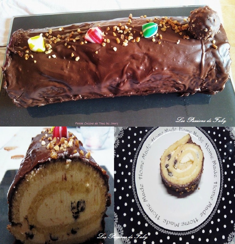 Bûche de Noël&nbsp;Stracciatella