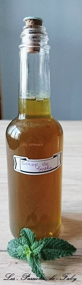 Sirop de Menthe&nbsp;Maison