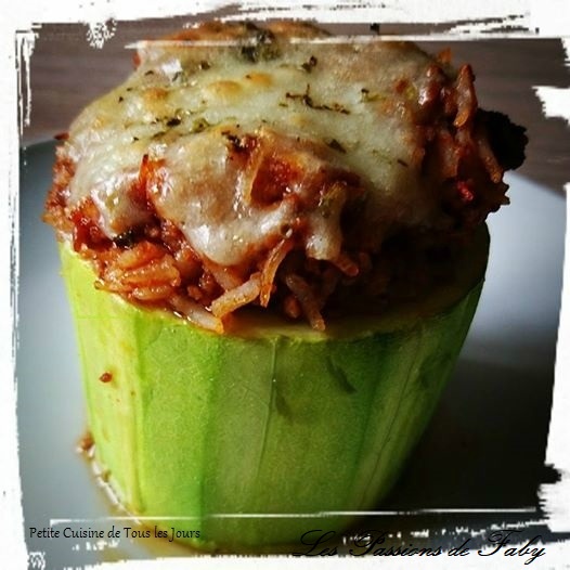 Courgette Farcie … de restes&nbsp;!