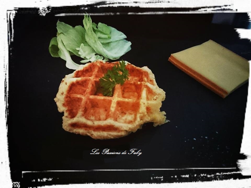 Gaufres à la&nbsp;Raclette