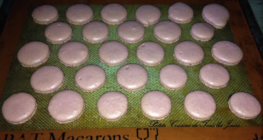 Coques pour Macarons – Meringue&nbsp;italienne-