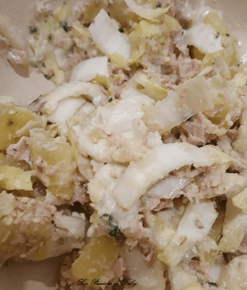 Salade d&rsquo;Hiver Endives – Thon – Pommes de&nbsp;Terre