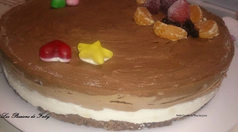 Entremet 3 chocolats