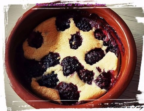 Clafoutis au Mûres du&nbsp;Jardin