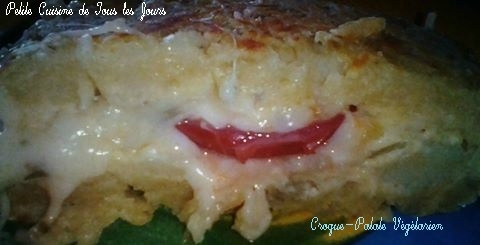 Croque -Patate Végétarien