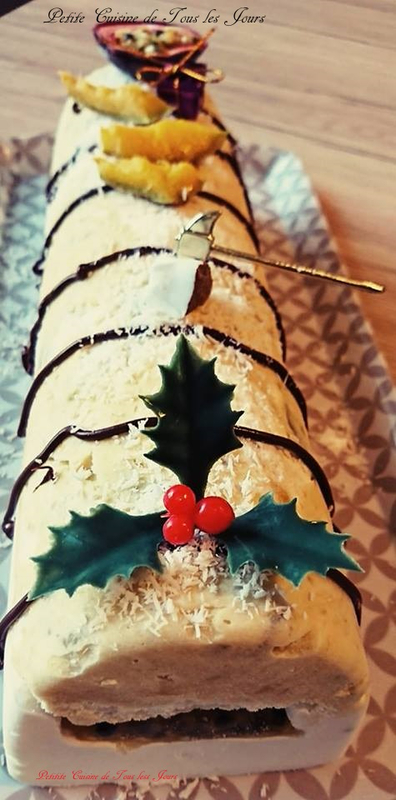 Bûche Mangue-Coco-Passion