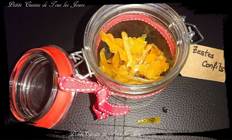 Zestes d&rsquo;Agrumes Confits