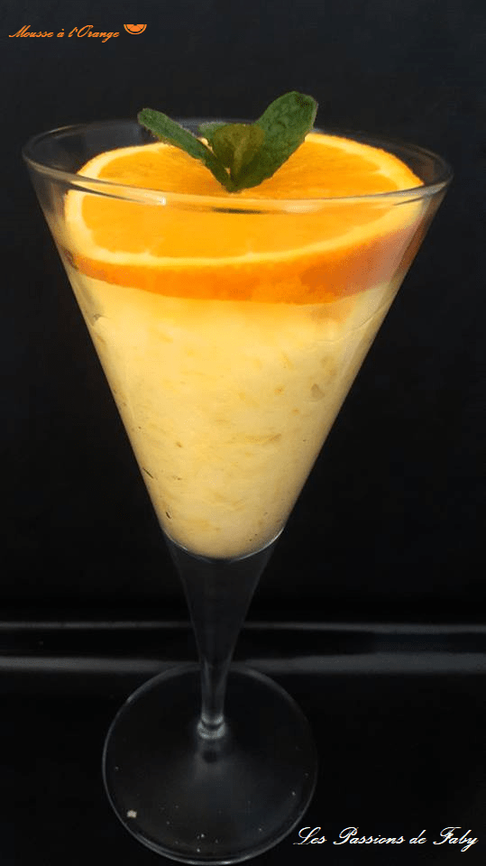 Mousse à l&rsquo;orange&nbsp;🍊