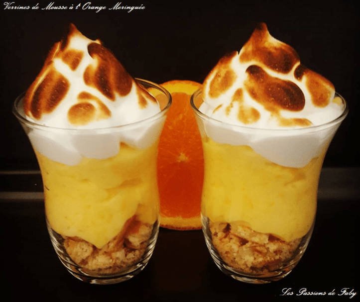 Verrines de Mousse à l'Orange 🍊Meringuée
les-passions-de-faby.com