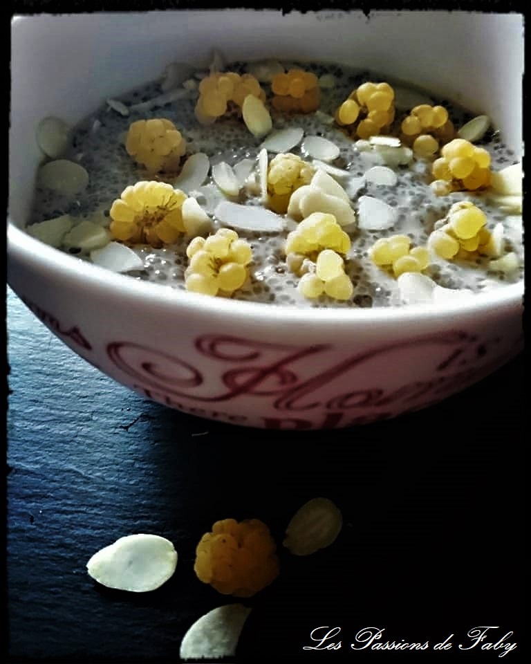 Pudding de Chia & Framboises Jaunes
les-passions-de-faby.com