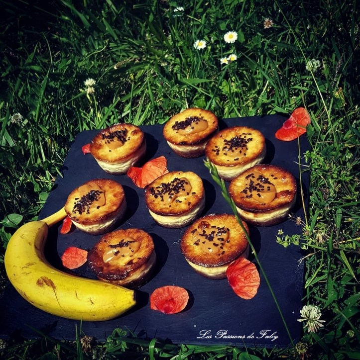 Cheesecake Banane 🍌 - Mascarpone 
les-passions-de-faby.com