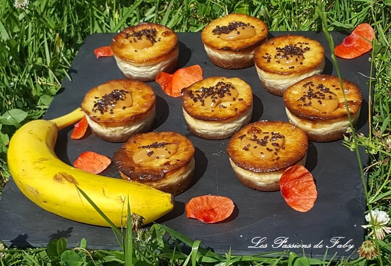 Cheesecake Banane 🍌 - Mascarpone 
les-passions-de-faby.com