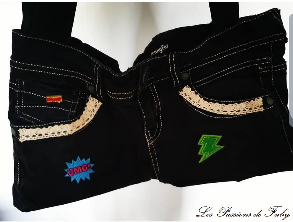 Sac à Main Fait-Maison avec un Vieux&nbsp;Jean