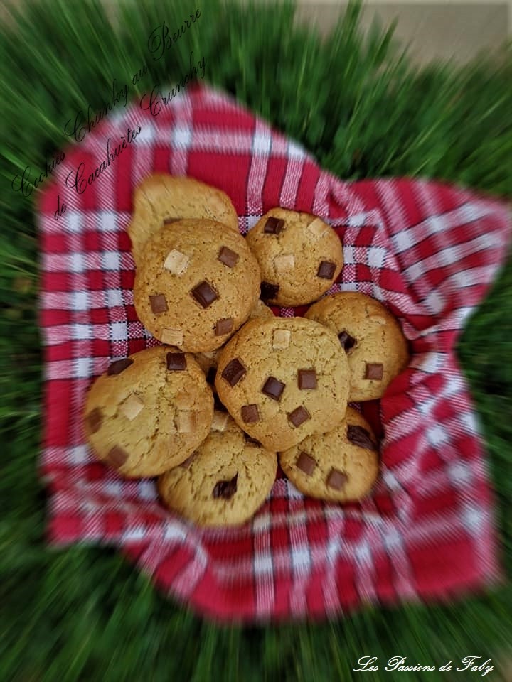 Cookies 🍪Chunky au Beurre de Cacahuètes 🥜&nbsp;Crunchy