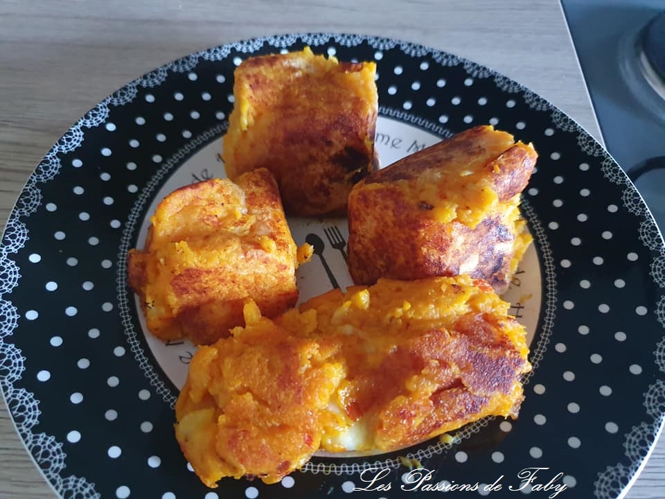 Croquettes Potiron Cœur&nbsp;Mozarella