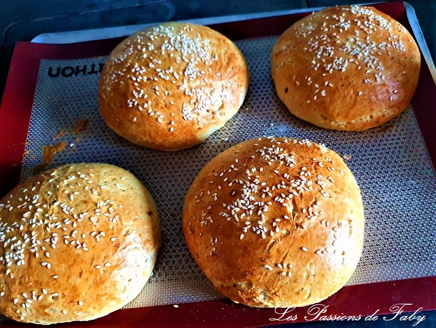 Pain à Burger Maison (Sans Robot Ni Moule Spécifique) – La Biscothèque