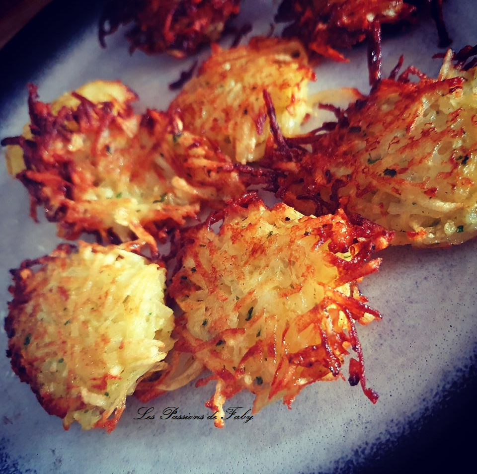 Grumbeerekiechle ou Râpés de Pommes de Terre ou&nbsp;Röstis