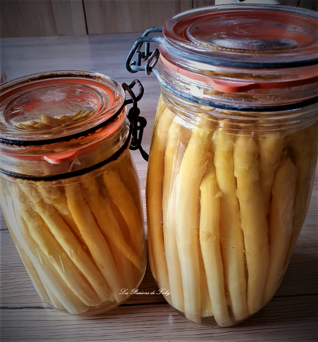 Asperges en Bocaux