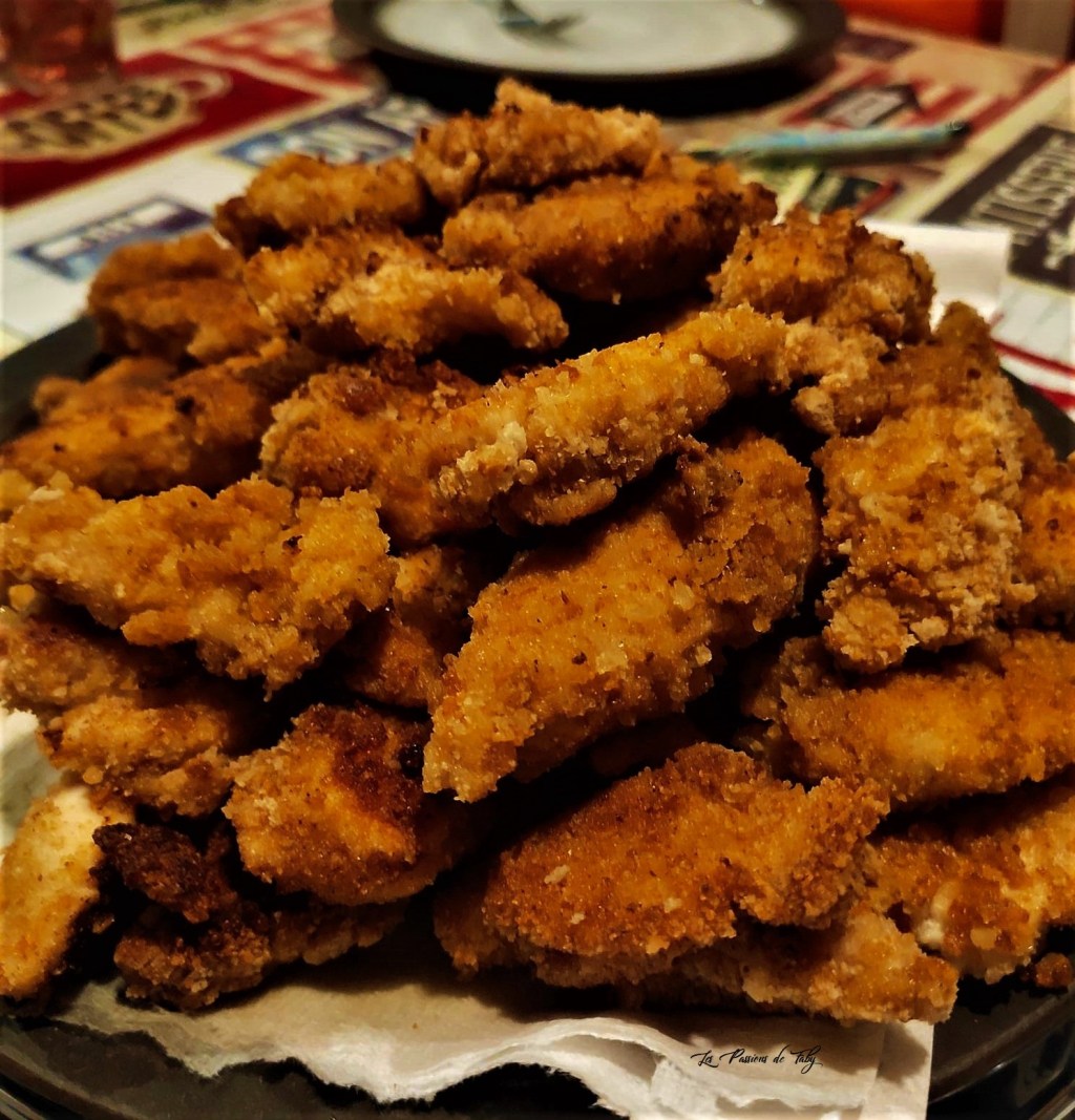Beignets  (Frites ou Nuggets )de Poulet&nbsp;Maison