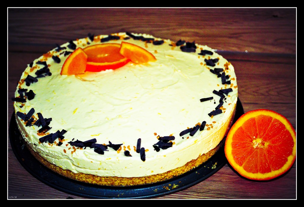 Cheesecake léger à&nbsp;l&rsquo;Orange