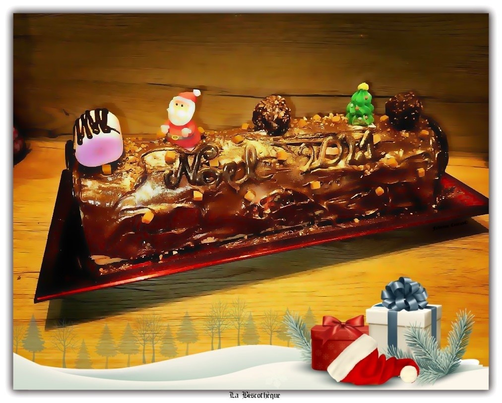 Bûche Ferrero Rocher