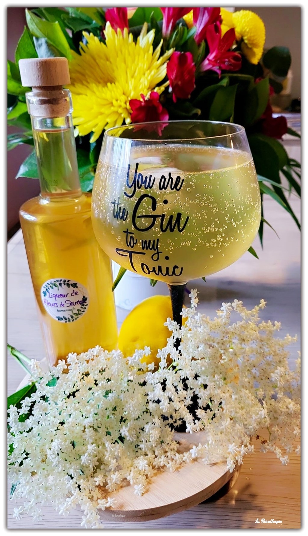 Cocktail Saint-Germain – Spritz Blanc à la Liqueur de&nbsp;Sureau