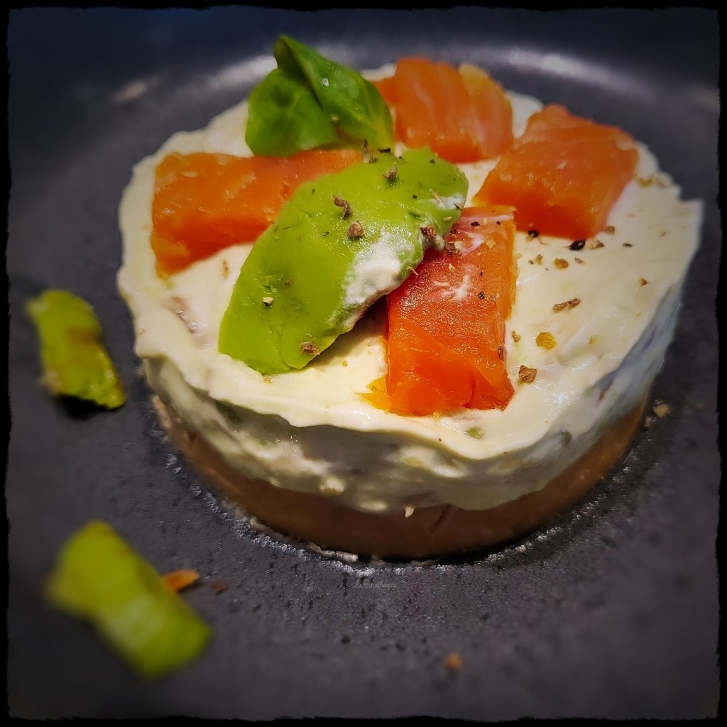 Cheesecake Salé Saumon&nbsp;Avocat