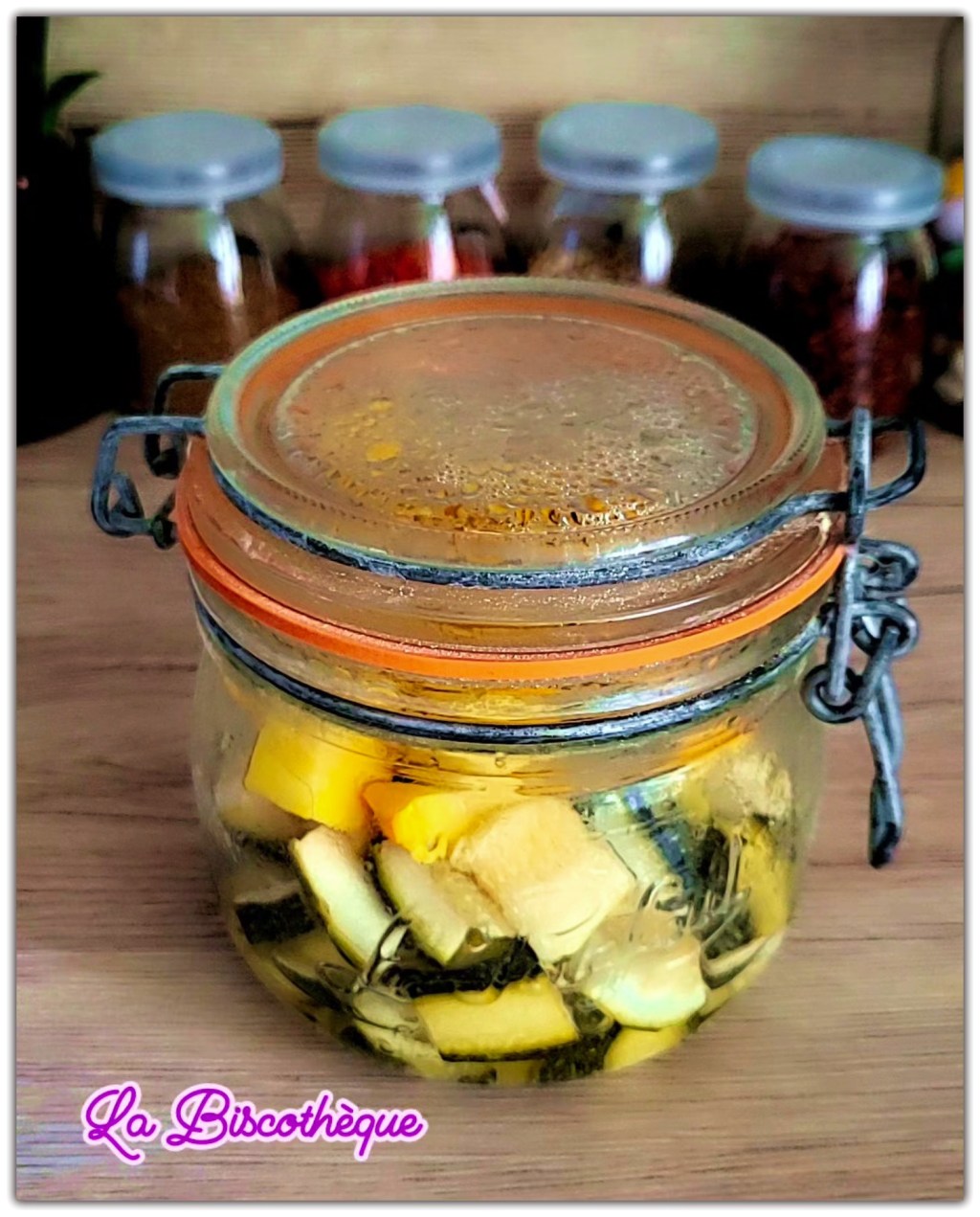 Conserves de Courgettes au&nbsp;Naturel