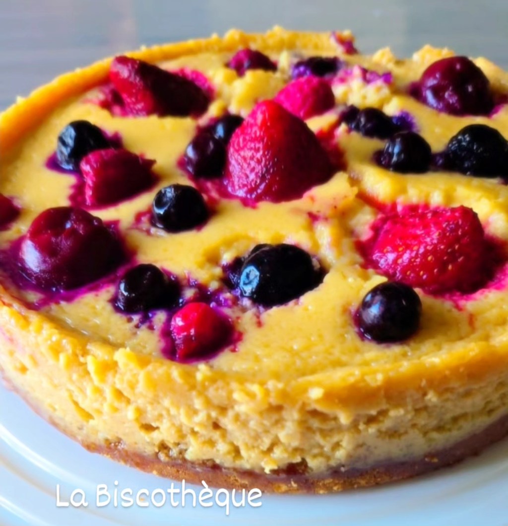 Gâteau Citron – Fruits&nbsp;Rouges