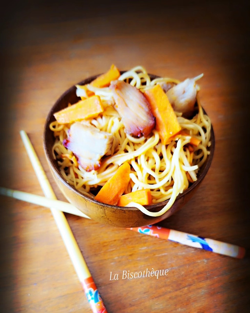 Nouilles Sautées au Porc Caramélisé à l&rsquo;Air&nbsp;Fryer