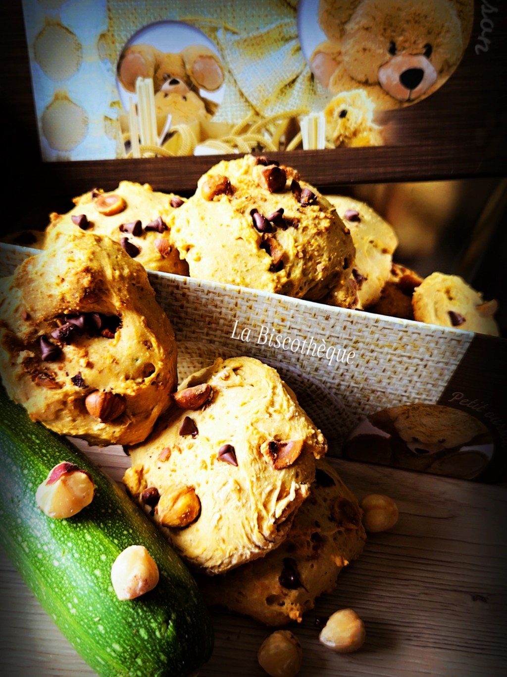 Cookies Healthy à la Courgette et aux&nbsp;Noisettes