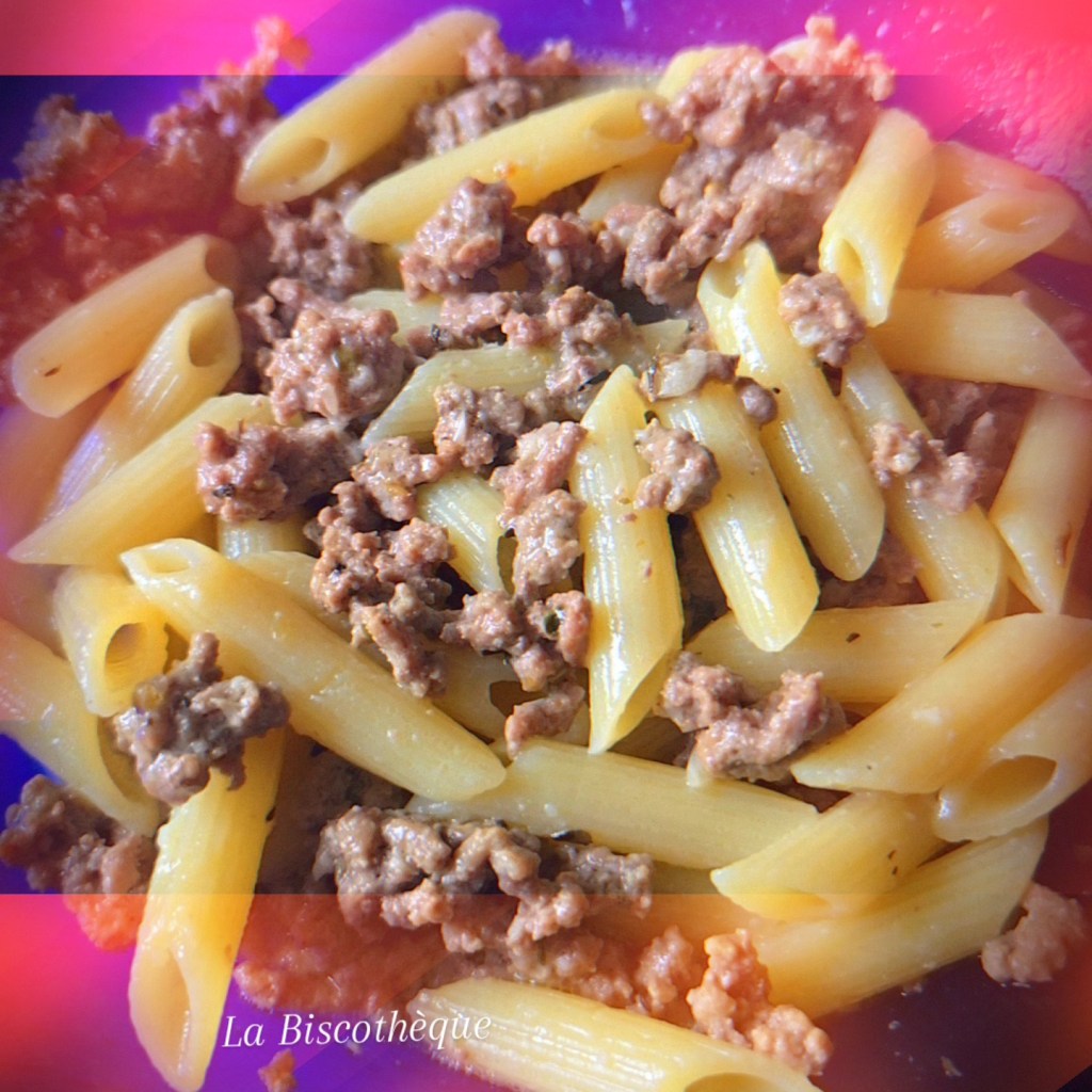 Pâtes au Boeuf Sauce&nbsp;Crémeuse