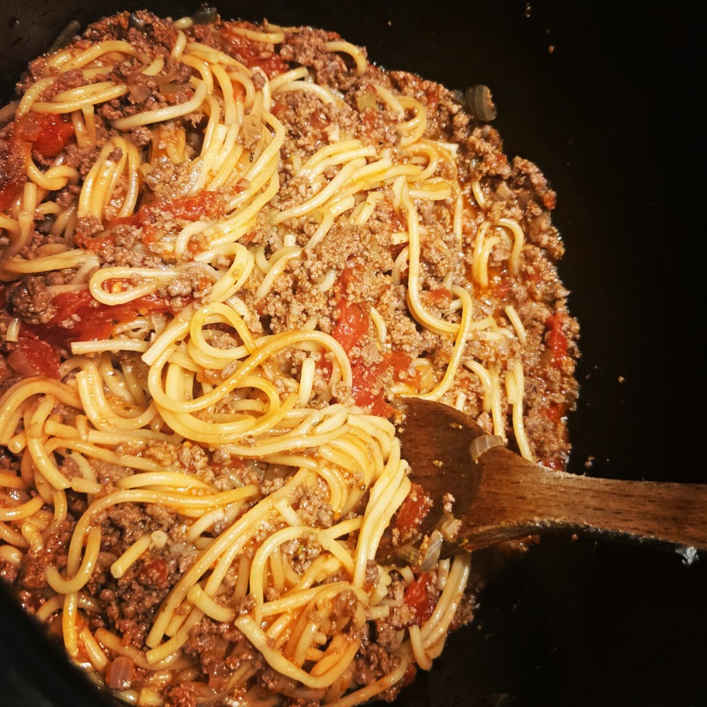 Spaghettis bolognaise express au&nbsp;Cookeo