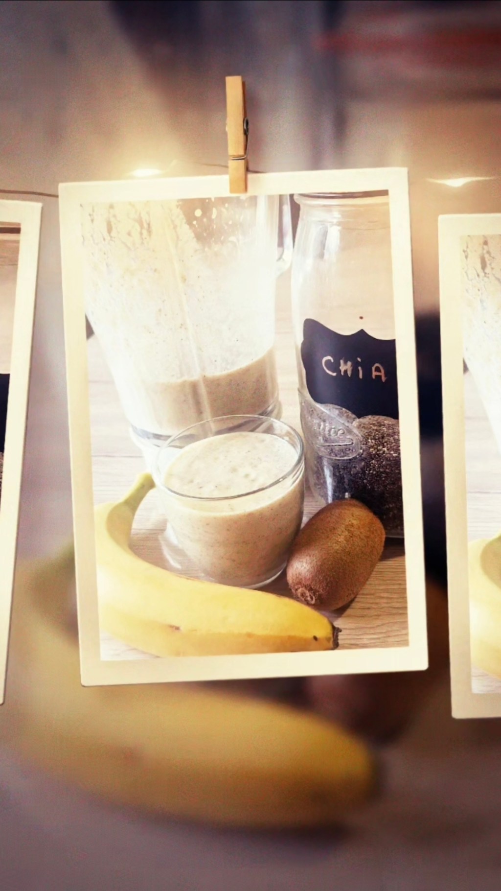 Smoothie énergie Kiwi Banane