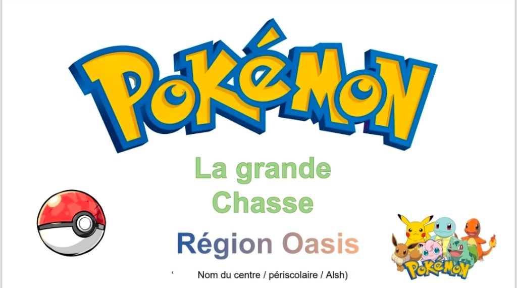 La Chasse aux Pokemon- Le Grand&nbsp;Jeu